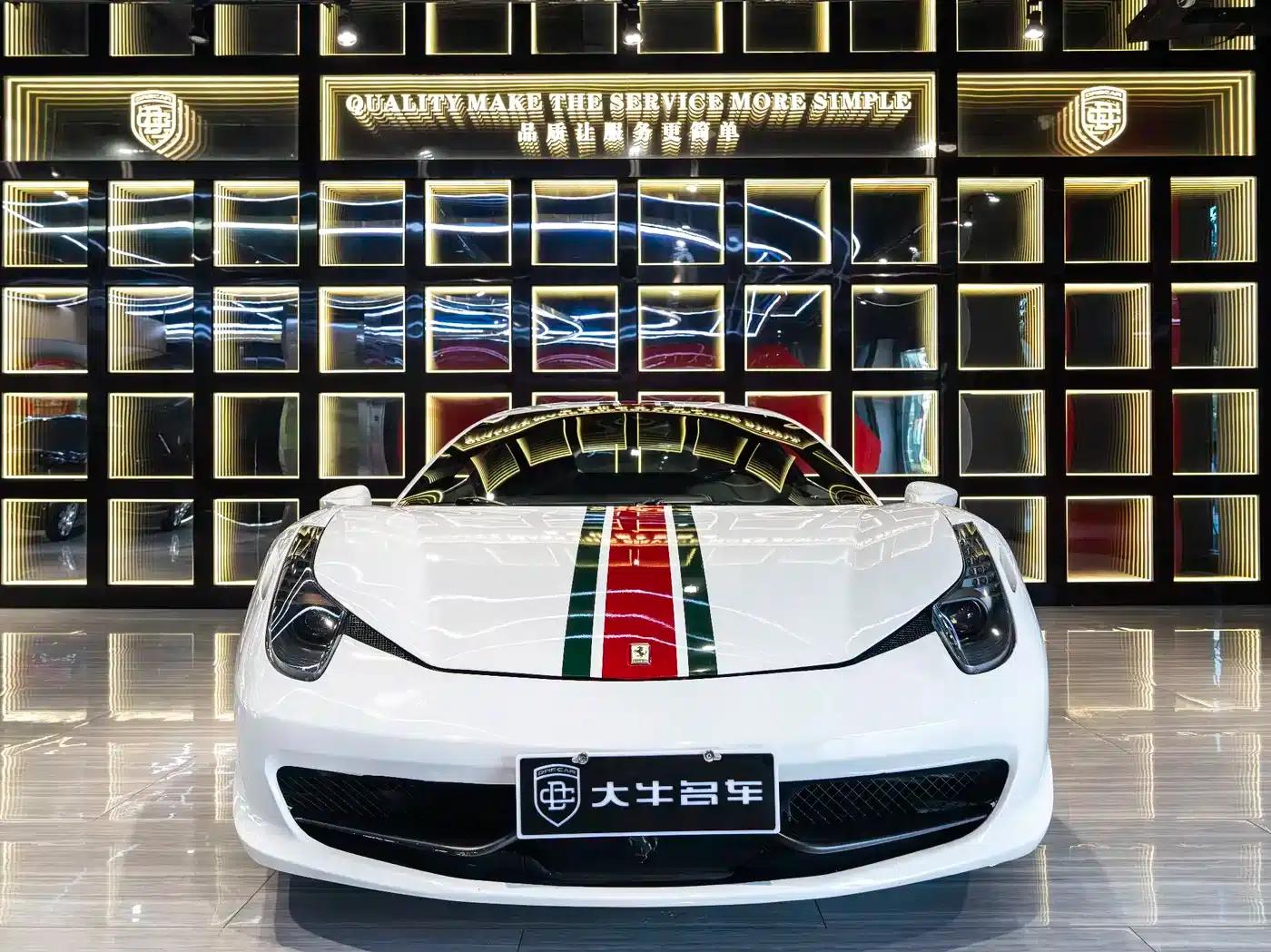 Ferrari 458 2012 4.5L Italia China Limited Edition — миниатюра 2
