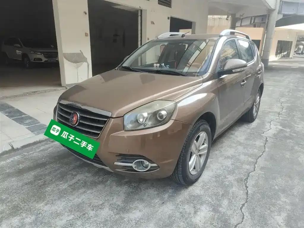 Geely SX7 2013 2.0L Manual Elite — миниатюра 1