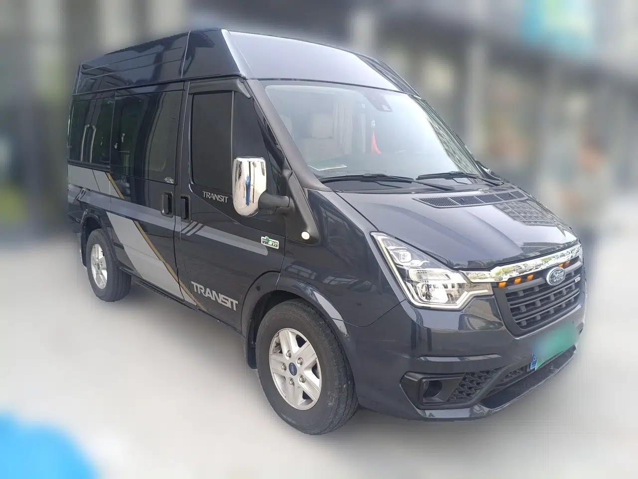 Ford Transit Custom 2021 2.2T Manual Logistics Vehicle Pro Short Wheelbase 6-Seater Mid-Roof China VI Standard — миниатюра 3