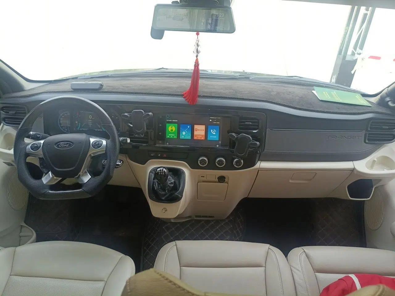 Ford Transit Custom 2021 2.2T Manual Logistics Vehicle Pro Short Wheelbase 6-Seater Mid-Roof China VI Standard — миниатюра 10