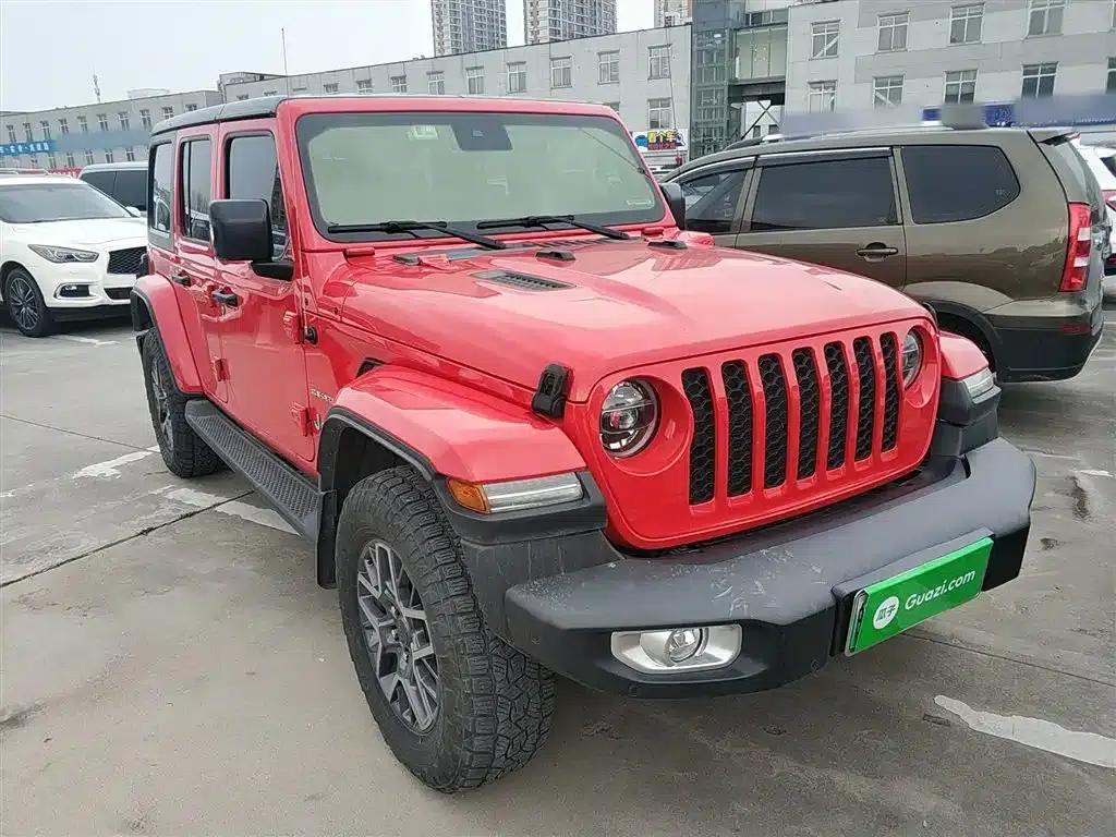 Jeep Wrangler New Energy 2021 Model 4-Door 2.0T 4xe Sahara — миниатюра 4