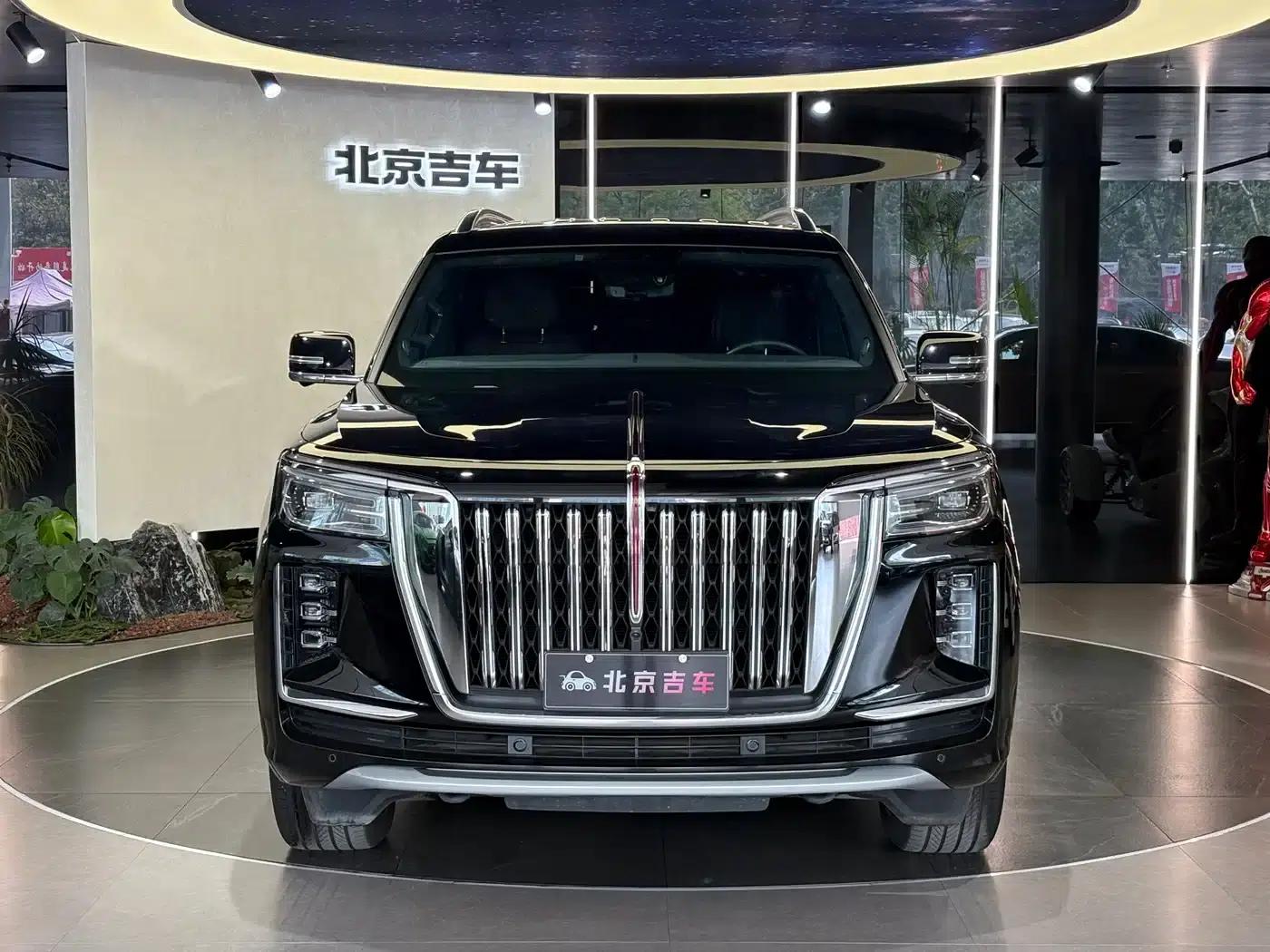 Hongqi Golden Sunflower National Glory 2022 4.0T Elegant Flagship Edition 6-seater — миниатюра 2