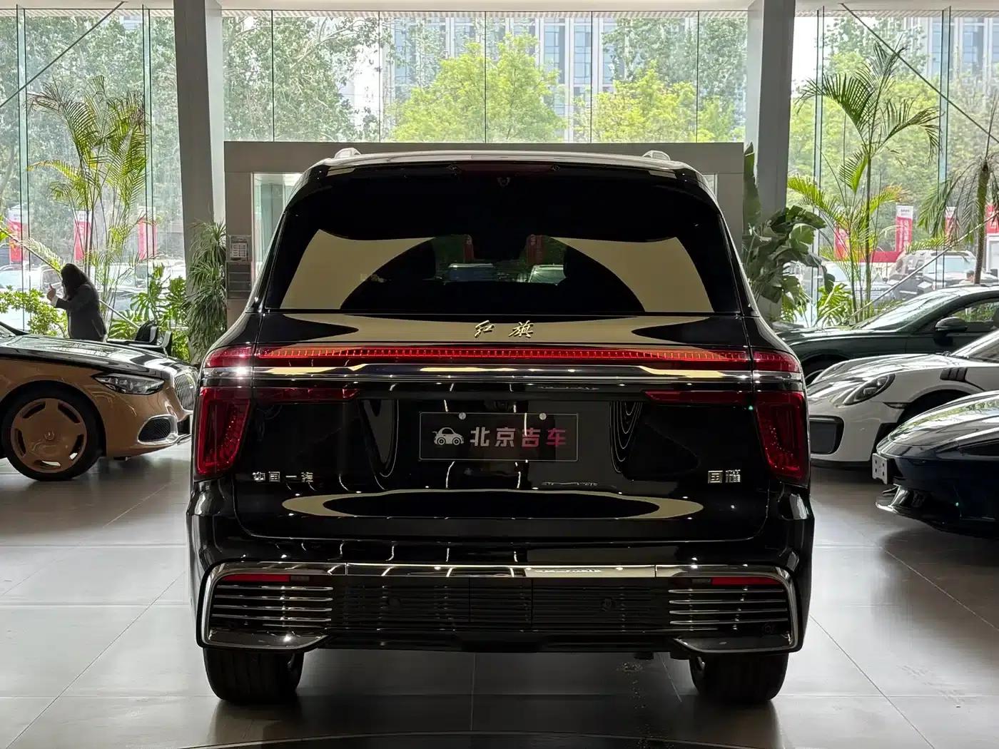Hongqi Golden Sunflower National Glory 2022 4.0T Elegant Flagship Edition 6-seater — миниатюра 29