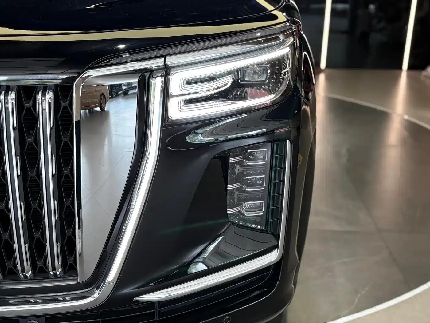Hongqi Golden Sunflower National Glory 2022 4.0T Elegant Flagship Edition 6-seater — миниатюра 32