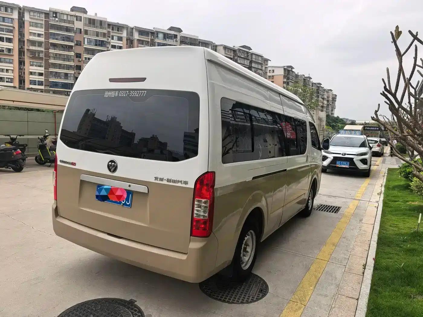 Fengjing G9 2021 2.4L Gasoline Commercial Version Long Wheelbase High Roof 9 Seats with Bright Windows 4K22D4M — миниатюра 2