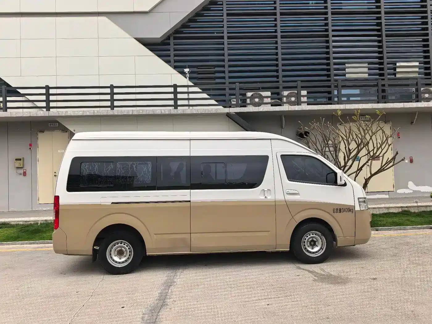 Fengjing G9 2021 2.4L Gasoline Commercial Version Long Wheelbase High Roof 9 Seats with Bright Windows 4K22D4M — миниатюра 4