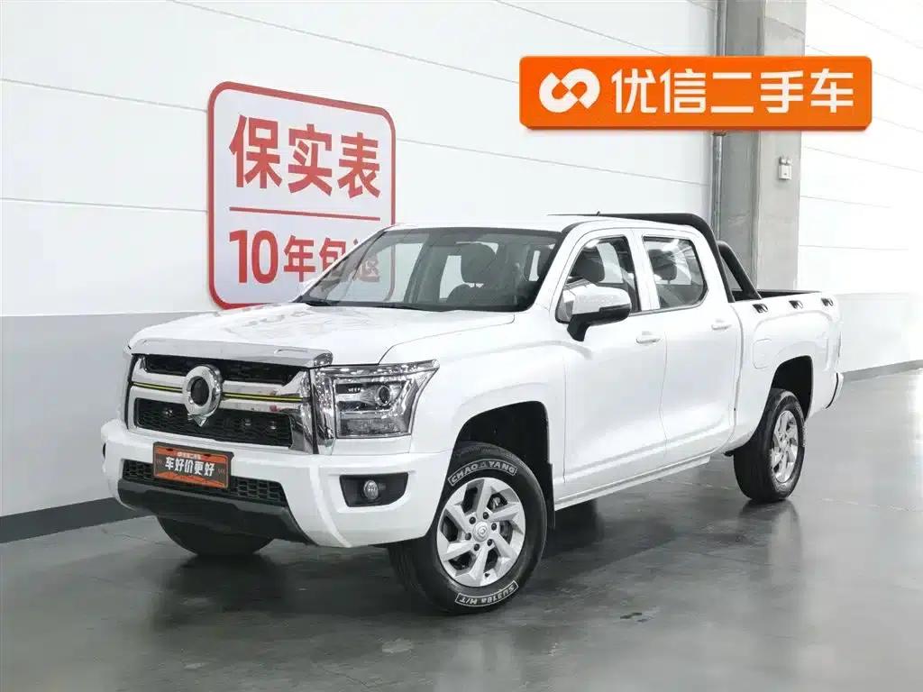 King Kong Cannon 2023 2.0T Automatic Diesel 2WD Elite Flatbed Box Truck GW4D20M — миниатюра 1