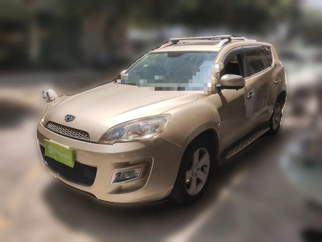 Geely Auto GX9 2014 2.4L Automatic Two-Wheel Drive Deluxe Model — миниатюра 1