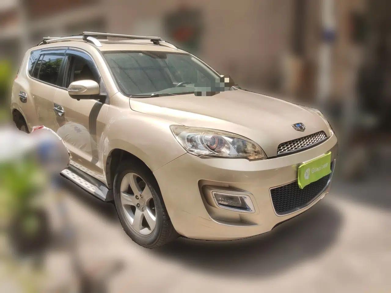 Geely Auto GX9 2014 2.4L Automatic Two-Wheel Drive Deluxe Model — миниатюра 3