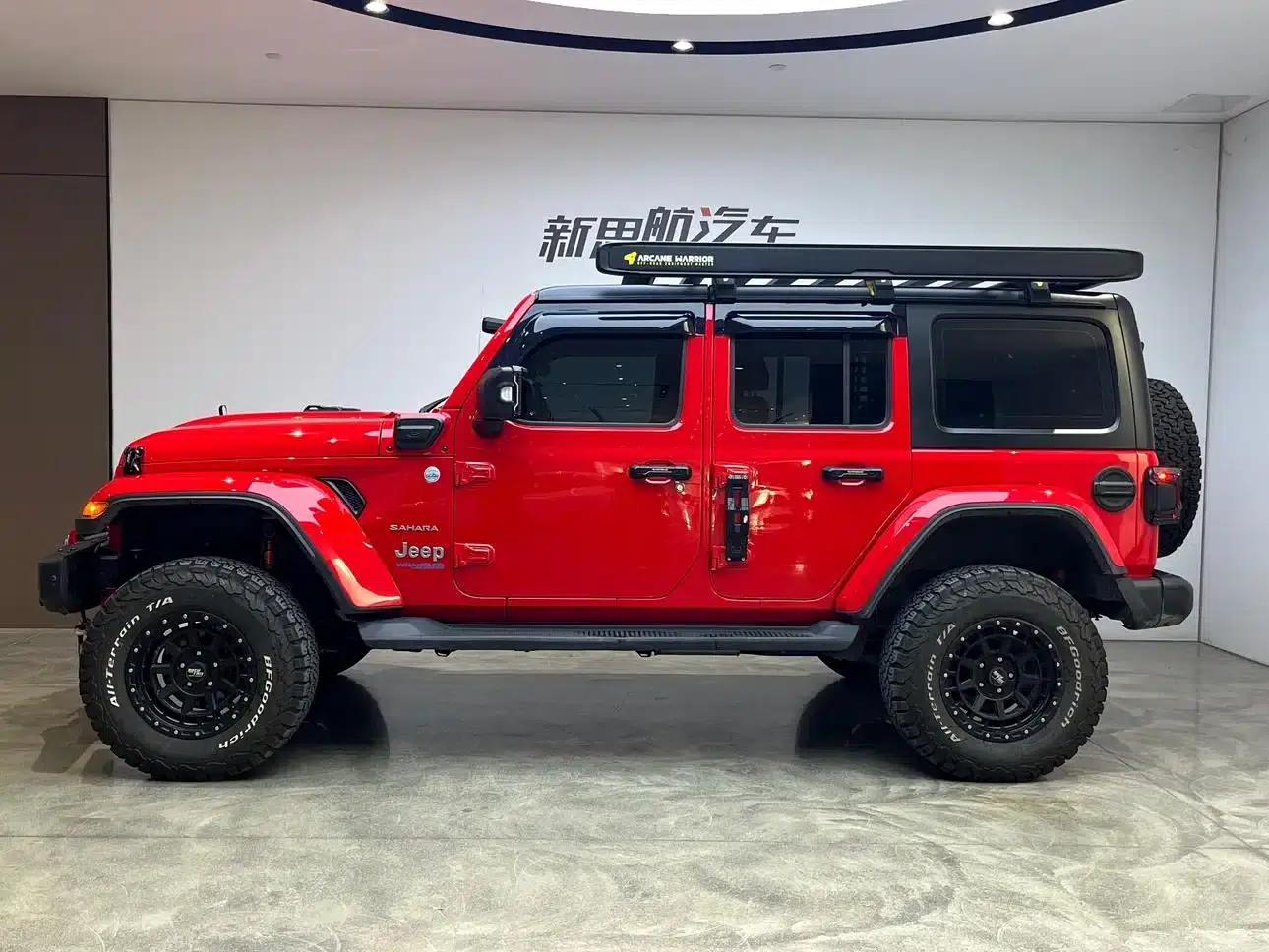 Jeep Wrangler New Energy 2021 Model 4-Door 2.0T 4xe Sahara — миниатюра 2