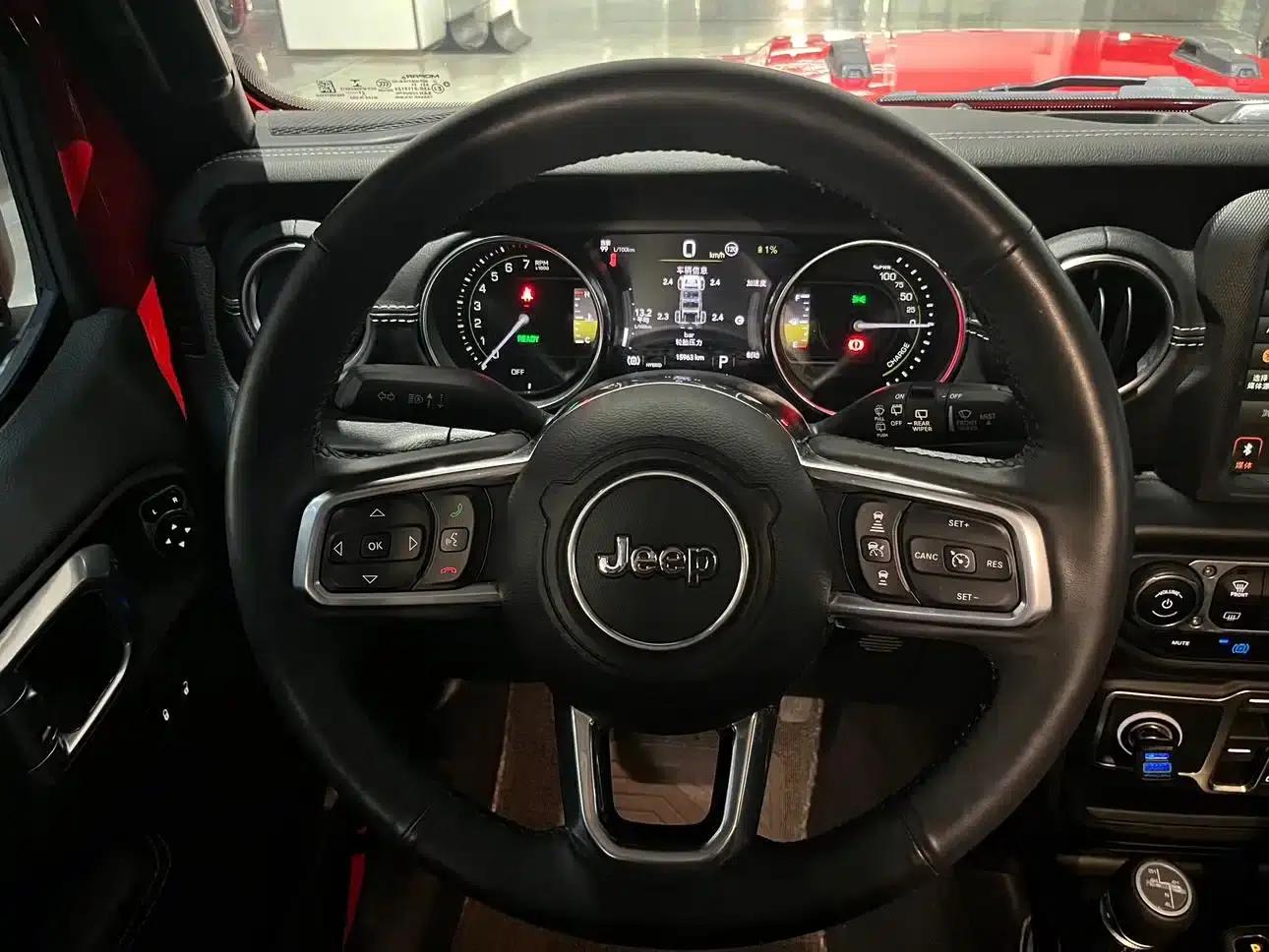 Jeep Wrangler New Energy 2021 Model 4-Door 2.0T 4xe Sahara — миниатюра 18