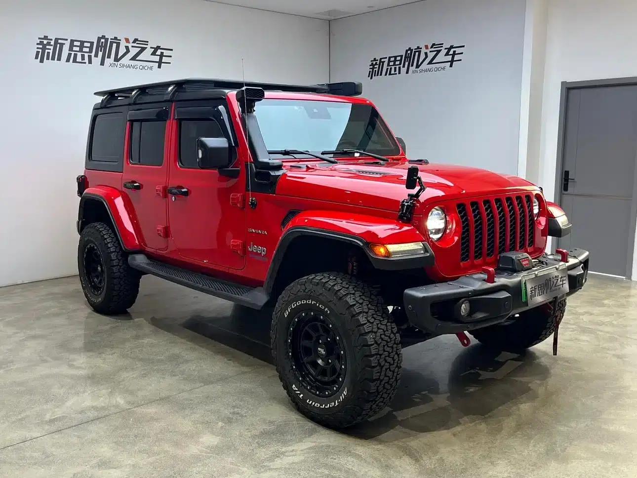 Jeep Wrangler New Energy 2021 Model 4-Door 2.0T 4xe Sahara — миниатюра 3
