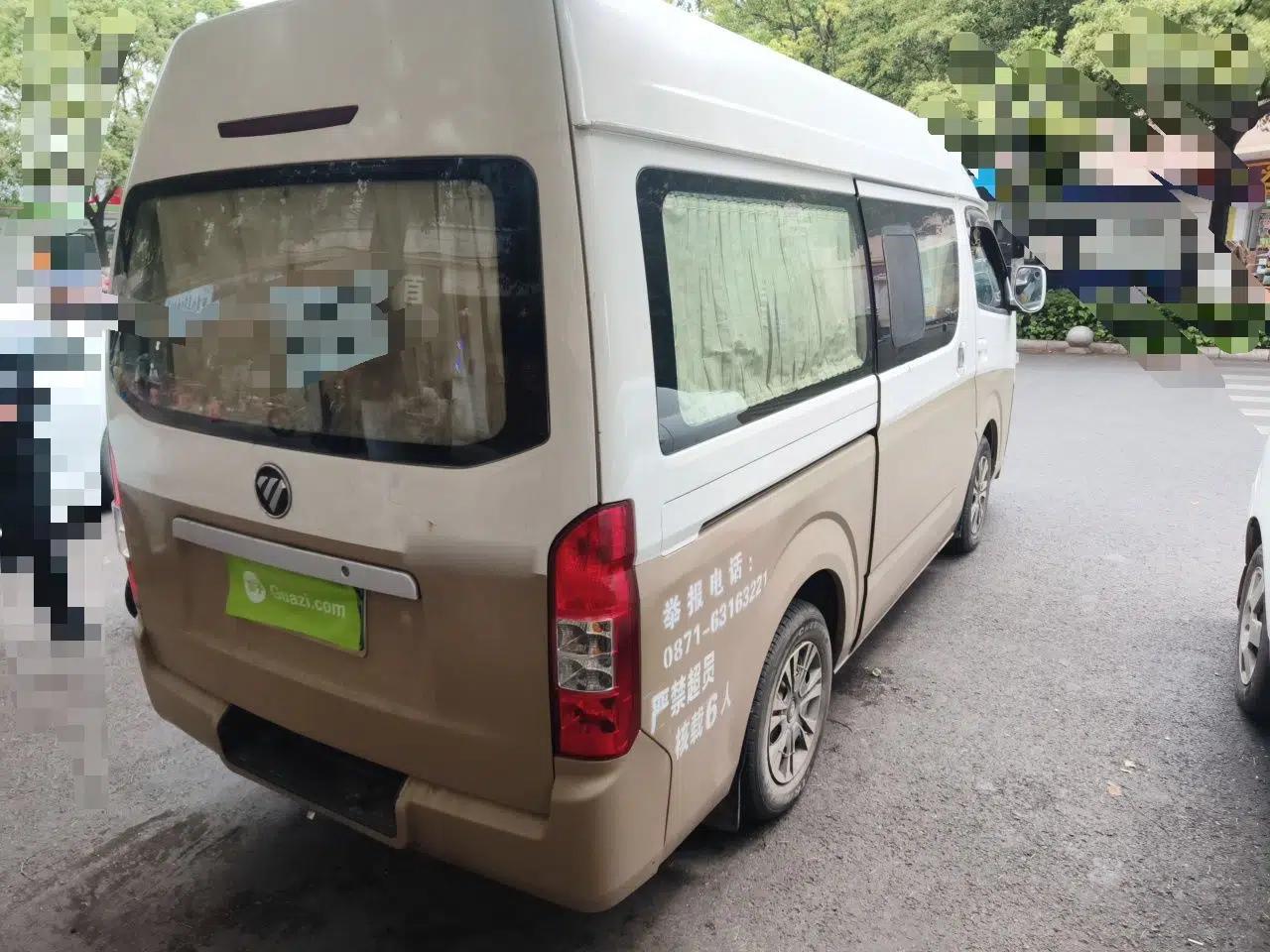 Foton Scenic G7 2016 2.8T Commercial Version Short Wheelbase High-Roof 493ZLQ4 — миниатюра 6