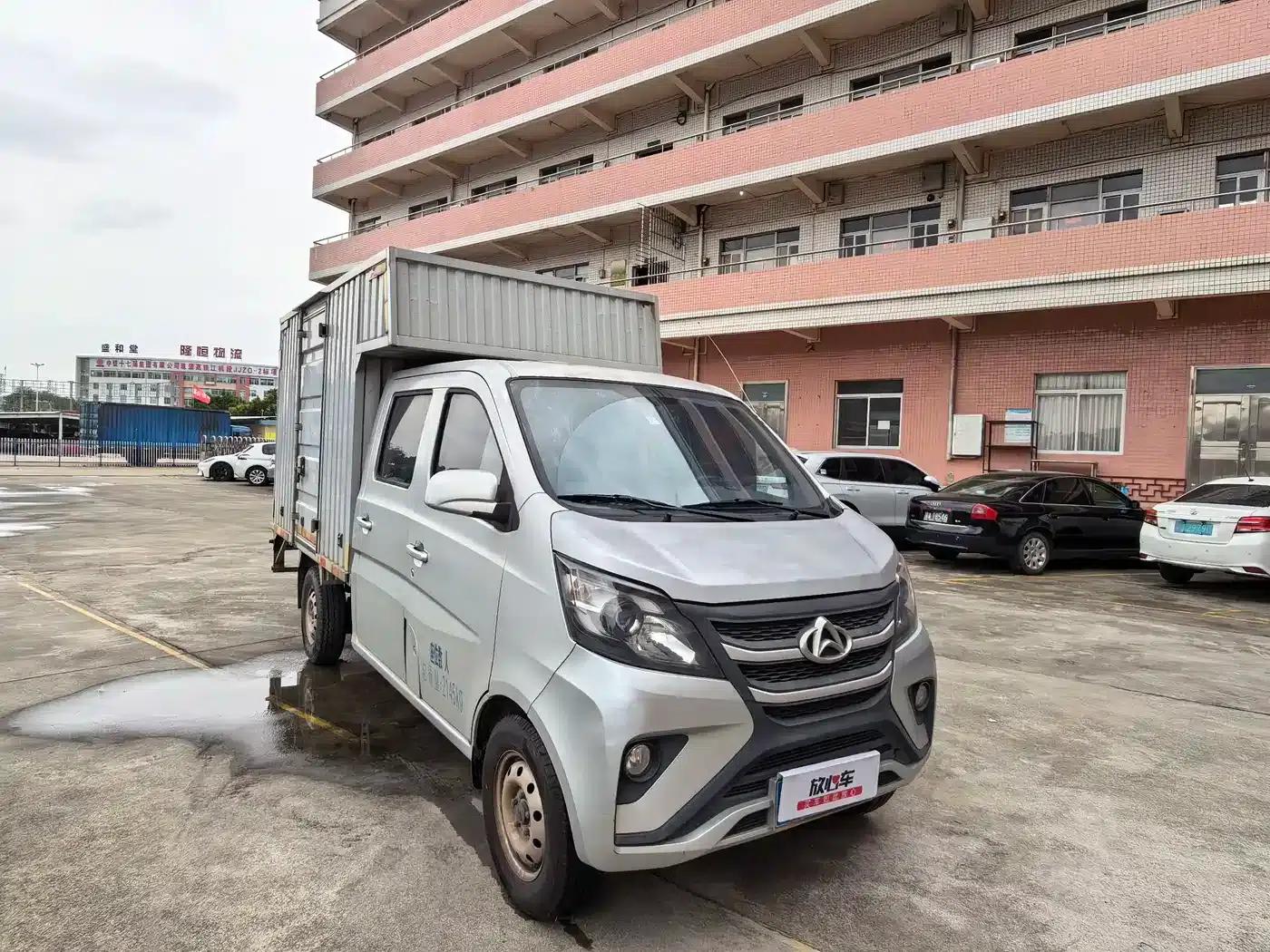 Changan Xingka 2021 1.5L Standard Long Wheelbase Double-Row Steel Plate Van JL473QH — миниатюра 2