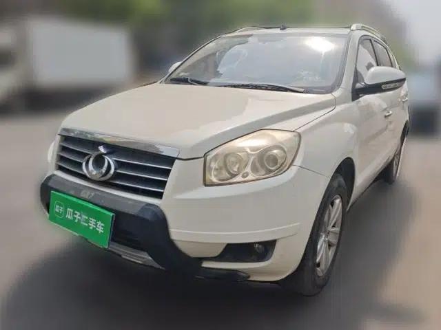 Geely Auto GX7 2012 1.8L Manual Executive Edition