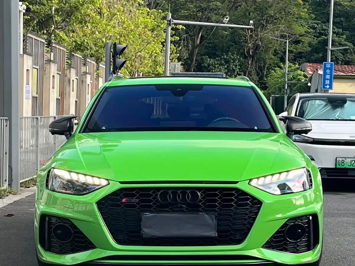 2023 Audi RS4 Avant Dark Gold Edition — миниатюра 2