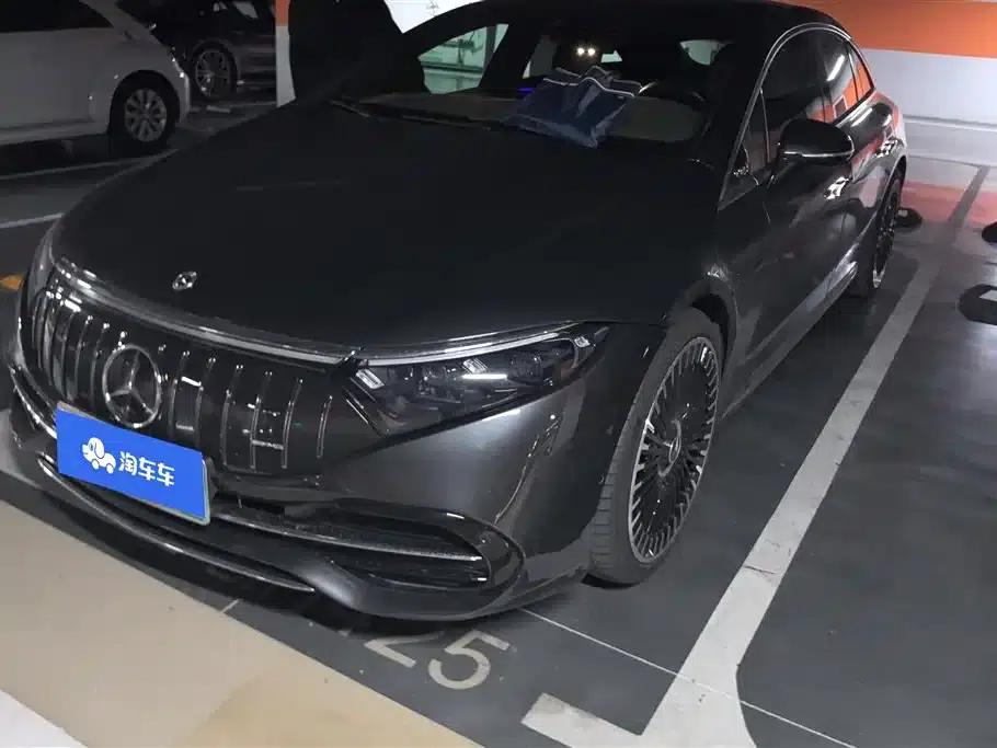 Mercedes-Benz EQS 2022 Facelift 450+ Pioneer Edition — миниатюра 1