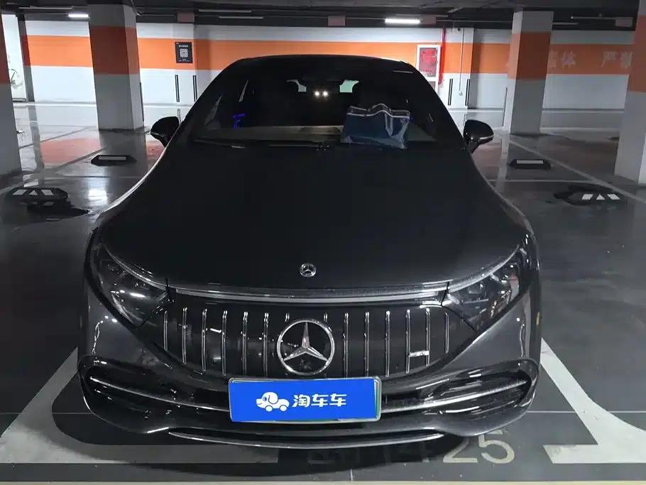 Mercedes-Benz EQS 2022 Facelift 450+ Pioneer Edition — миниатюра 2