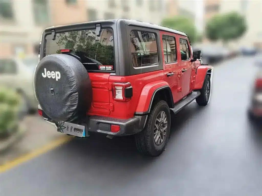 Jeep Wrangler New Energy 2021 Model 4-Door 2.0T 4xe Sahara — миниатюра 2