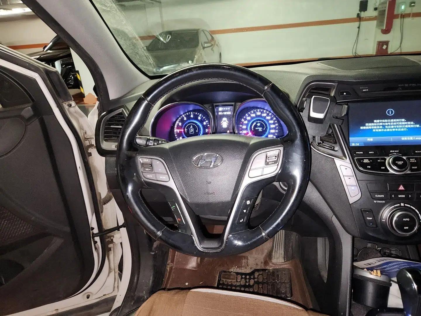 Hyundai Santa Fe Classic 2013 Revised Version 3.0L Four-Wheel Drive Deluxe Edition Euro IV — миниатюра 11