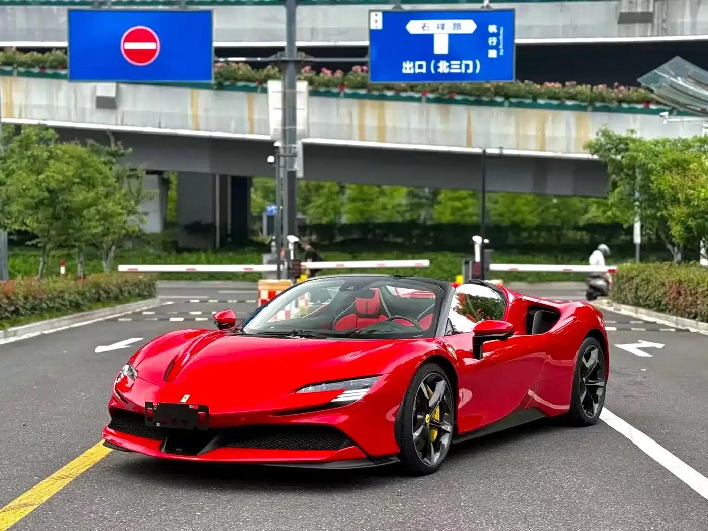 SF90 2021 3.9T V8 Spider — миниатюра 3