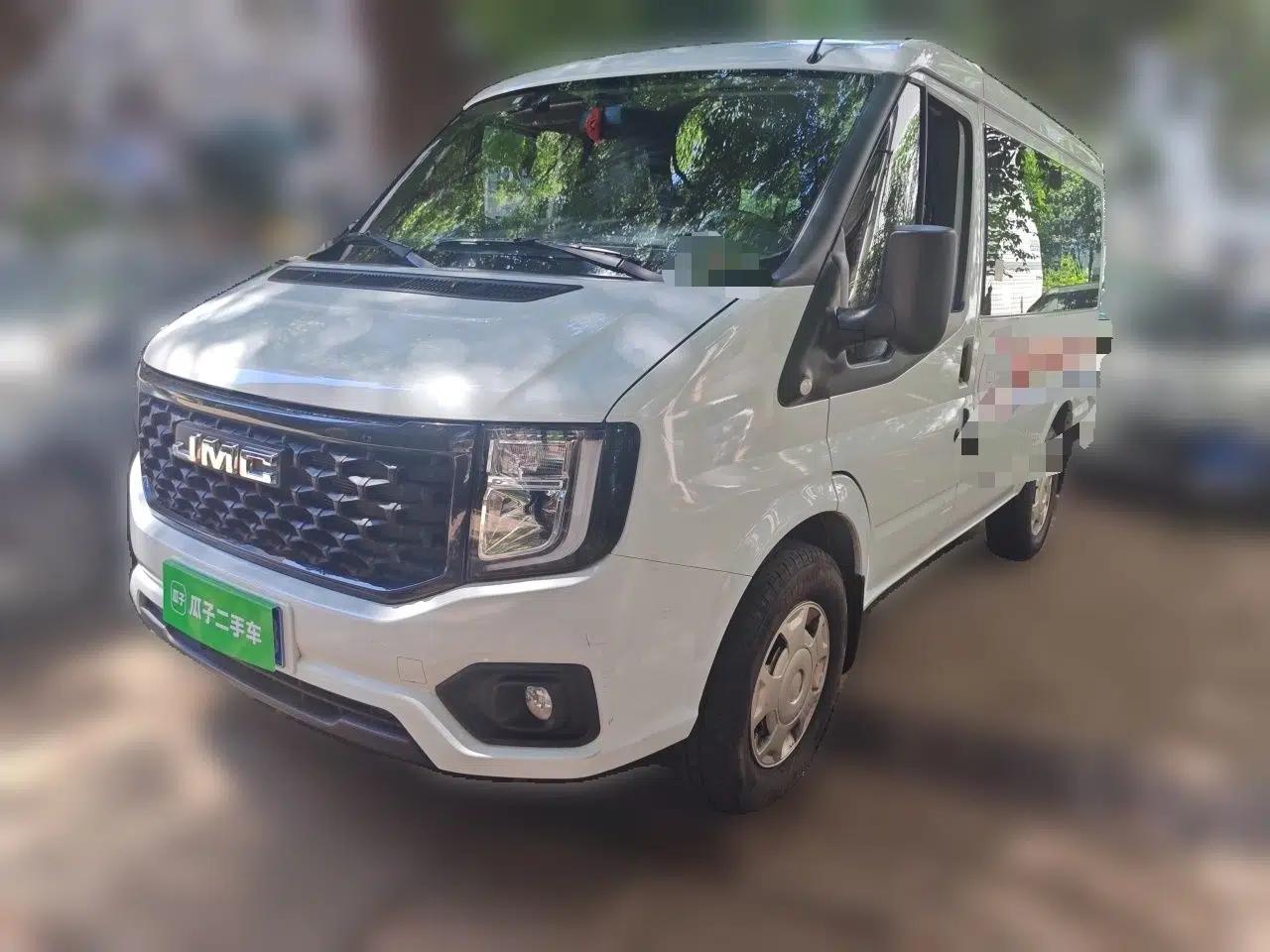 JMC Fushun 2024 2.0T Manual Diesel Short-Wheelbase Low-Roof Commercial Multi-Purpose Passenger Vehicle 5 Seats (Double-Swing Tailgate) — миниатюра 1