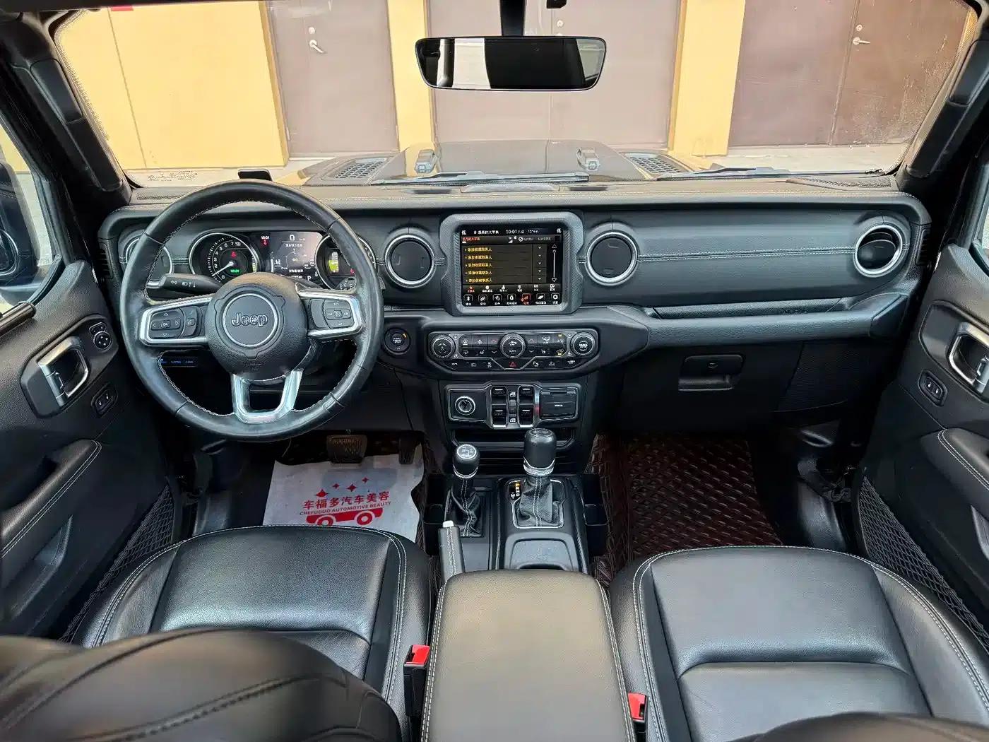 Jeep Wrangler New Energy 2021 Model 4-Door 2.0T 4xe Sahara First Edition — миниатюра 5
