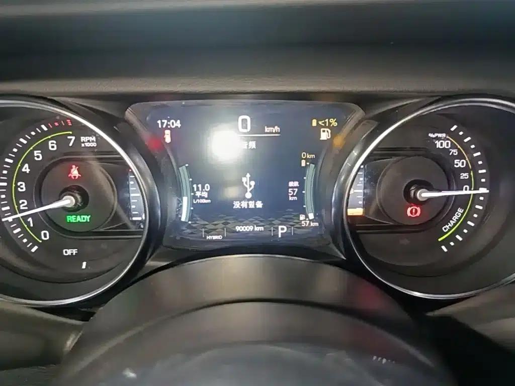 Jeep Wrangler New Energy 2021 Model 4-Door 2.0T 4xe Sahara First Edition — миниатюра 12