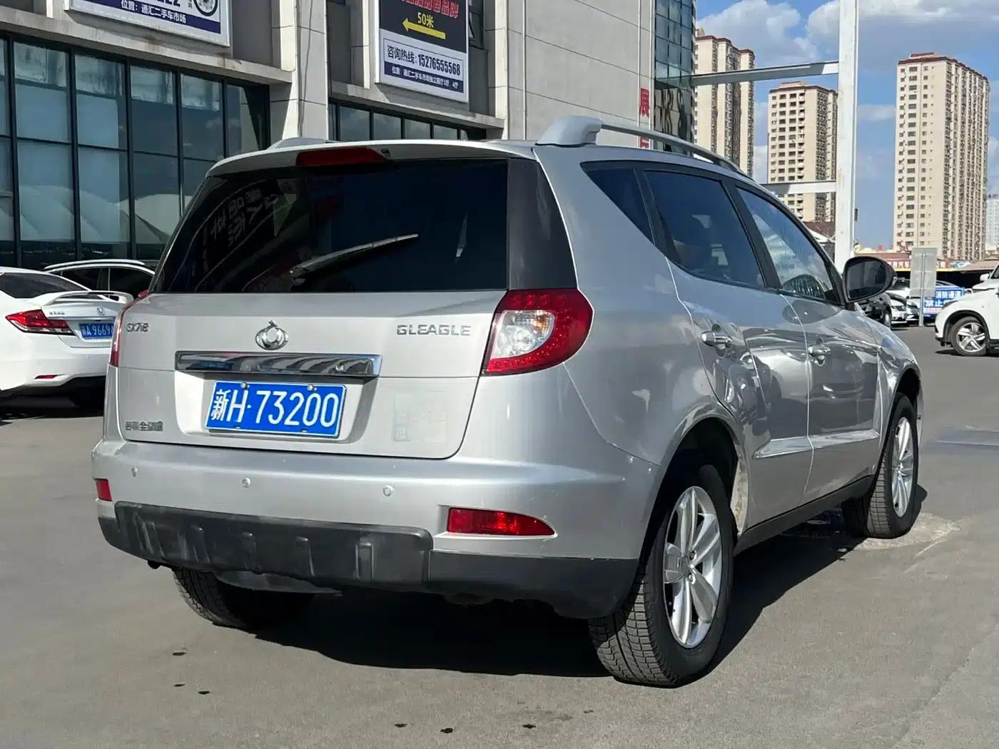 Geely GX7 2012 1.8L Manual Comfort Model — миниатюра 5