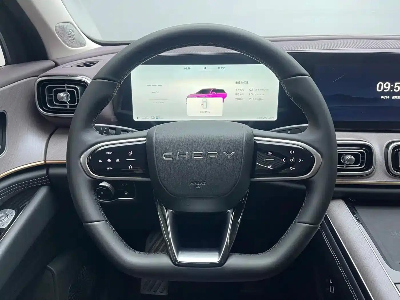Chery Tiggo 9 C-DM 2025 1.5T 106KM Super Enjoy Edition 5-seater Ternary Lithium — миниатюра 12