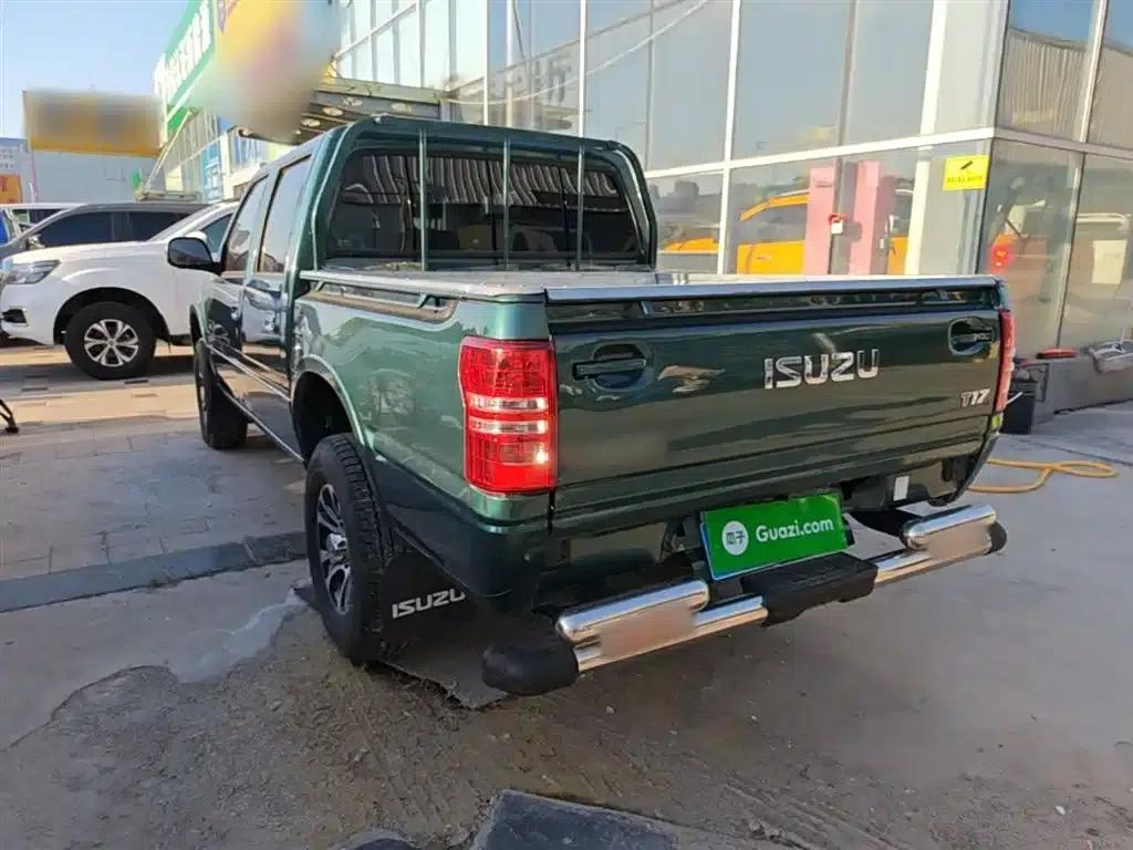 Qingling Isuzu T17 2023 Model 3.0T Diesel Four-Wheel Drive Flatbed Truck Standard Wheelbase 4KH1CT6H1 — миниатюра 5