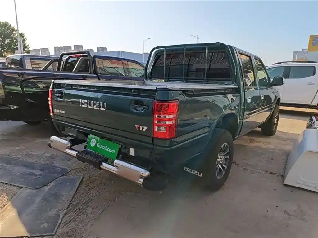 Qingling Isuzu T17 2023 Model 3.0T Diesel Four-Wheel Drive Flatbed Truck Standard Wheelbase 4KH1CT6H1 — миниатюра 7