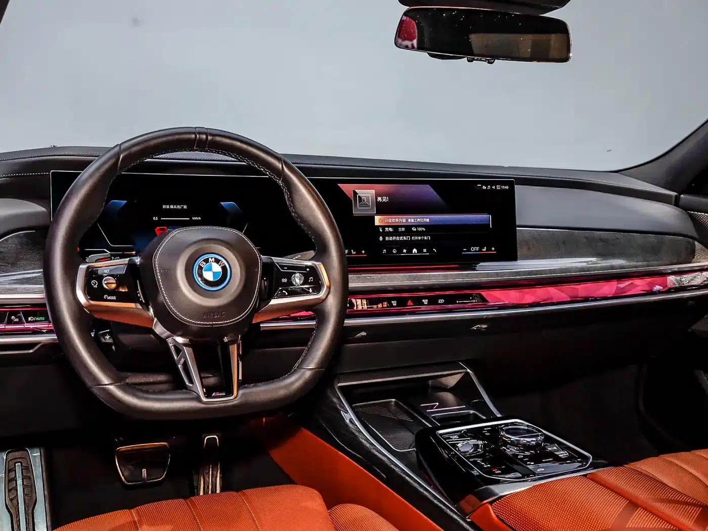 BMW i7 2023 eDrive50L M Sport Package — миниатюра 18