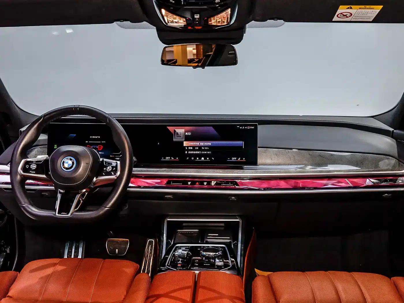 BMW i7 2023 eDrive50L M Sport Package — миниатюра 21