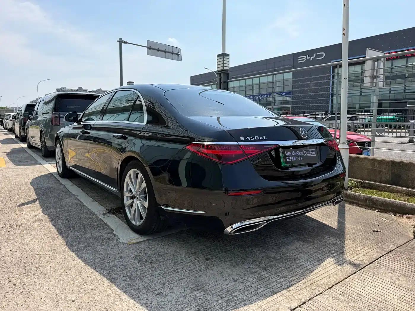Mercedes-Benz S-Class PHEV 2024 S 450 e L Plug-in Hybrid Sedan — миниатюра 14