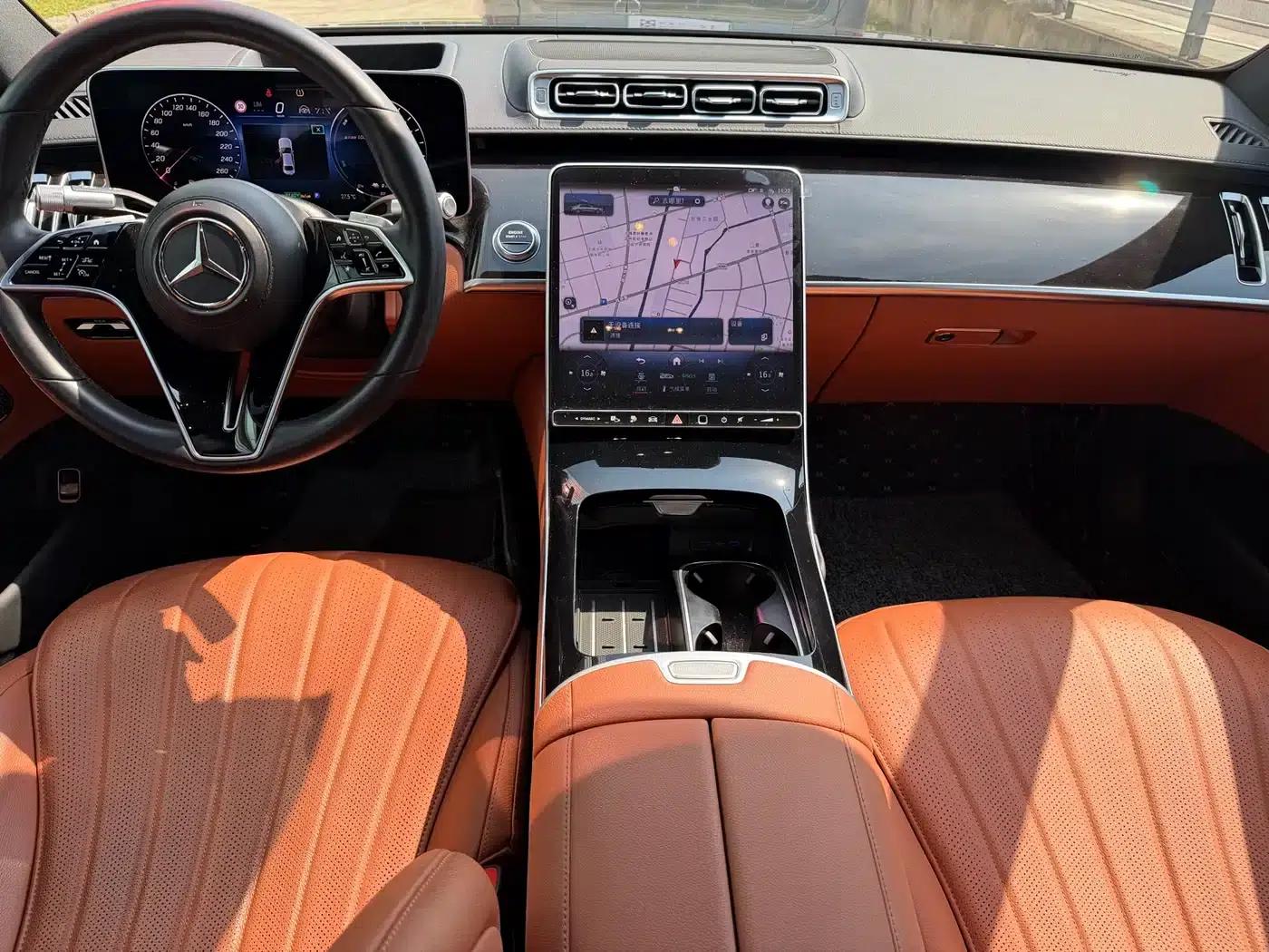 Mercedes-Benz S-Class PHEV 2024 S 450 e L Plug-in Hybrid Sedan — миниатюра 9