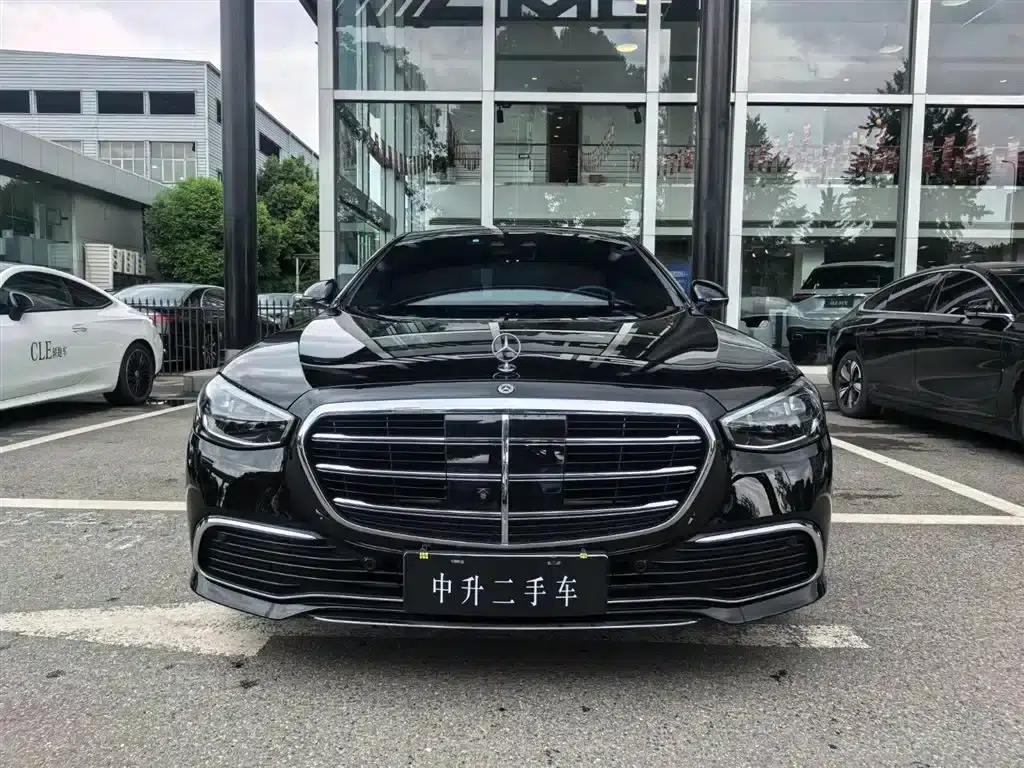 Mercedes-Benz S-Class PHEV 2023 S 450 e L Plug-in Hybrid Sedan — миниатюра 2