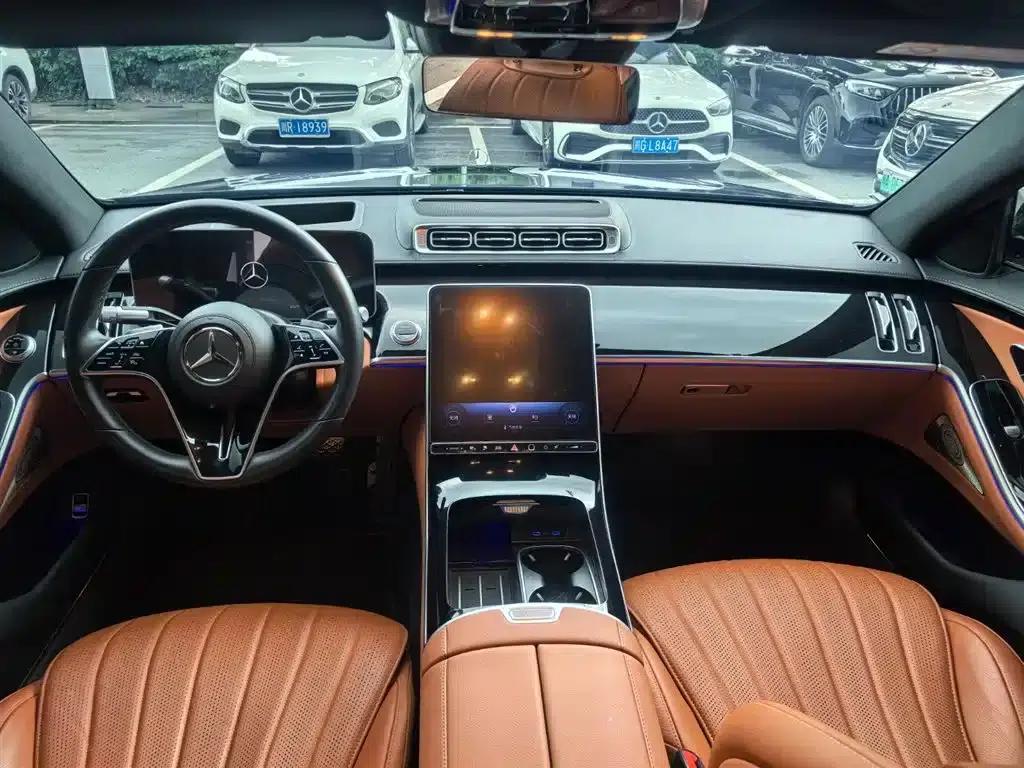 Mercedes-Benz S-Class PHEV 2023 S 450 e L Plug-in Hybrid Sedan — миниатюра 14