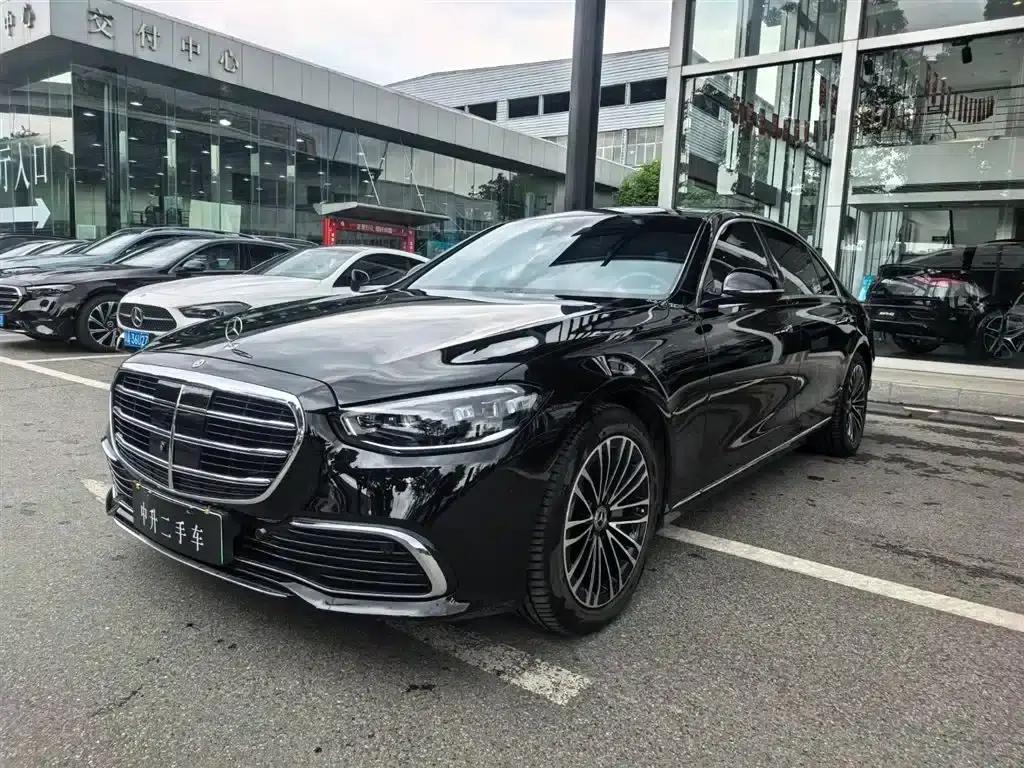 Mercedes-Benz S-Class PHEV 2023 S 450 e L Plug-in Hybrid Sedan — миниатюра 3