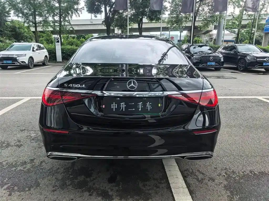 Mercedes-Benz S-Class PHEV 2023 S 450 e L Plug-in Hybrid Sedan — миниатюра 7
