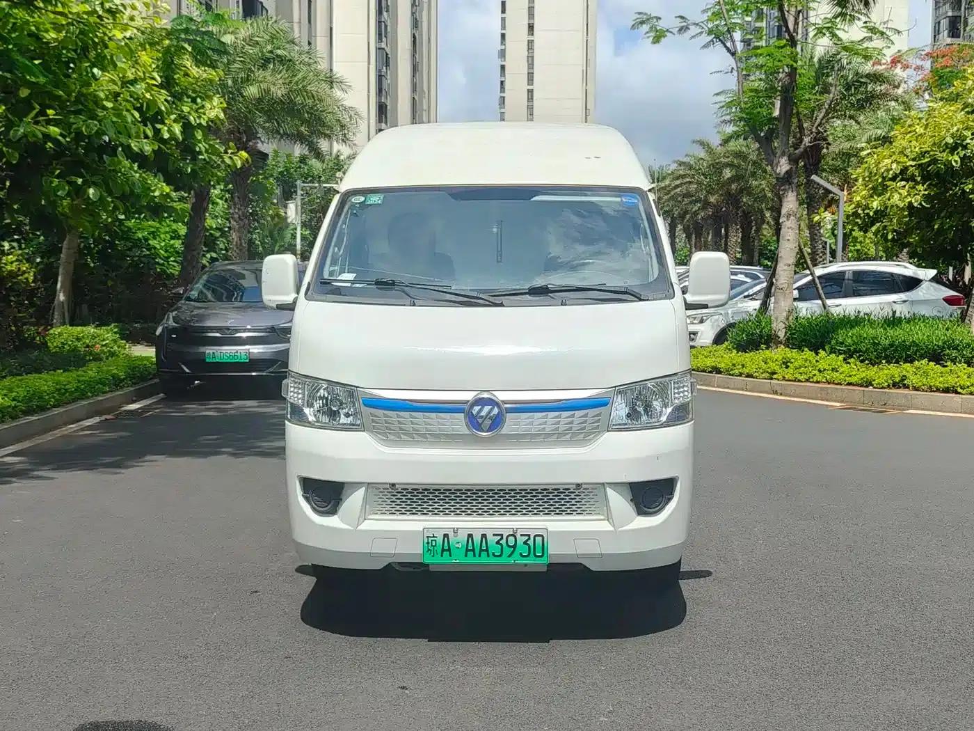 Fengjing Zhilan G7 New Energy 2022 Model, Long Wheelbase High Roof 2-Seat Van with CATL 50.23kWh — миниатюра 2