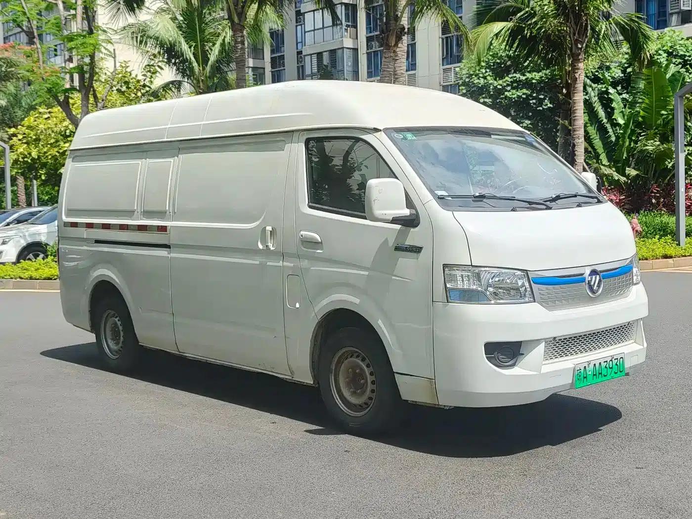 Fengjing Zhilan G7 New Energy 2022 Model, Long Wheelbase High Roof 2-Seat Van with CATL 50.23kWh — миниатюра 3