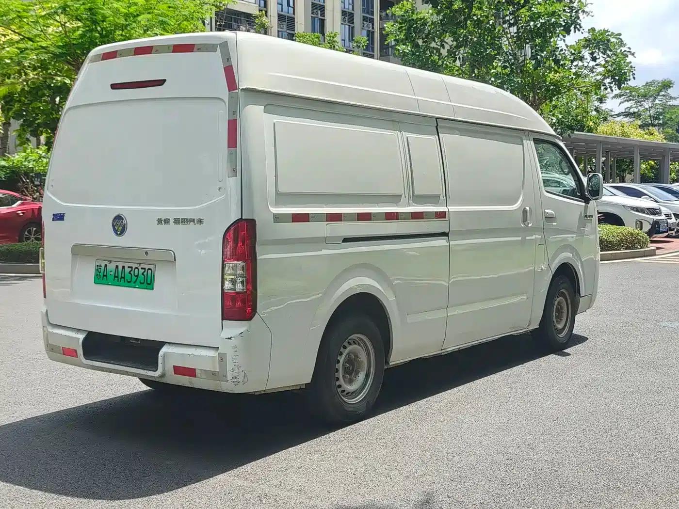 Fengjing Zhilan G7 New Energy 2022 Model, Long Wheelbase High Roof 2-Seat Van with CATL 50.23kWh — миниатюра 5
