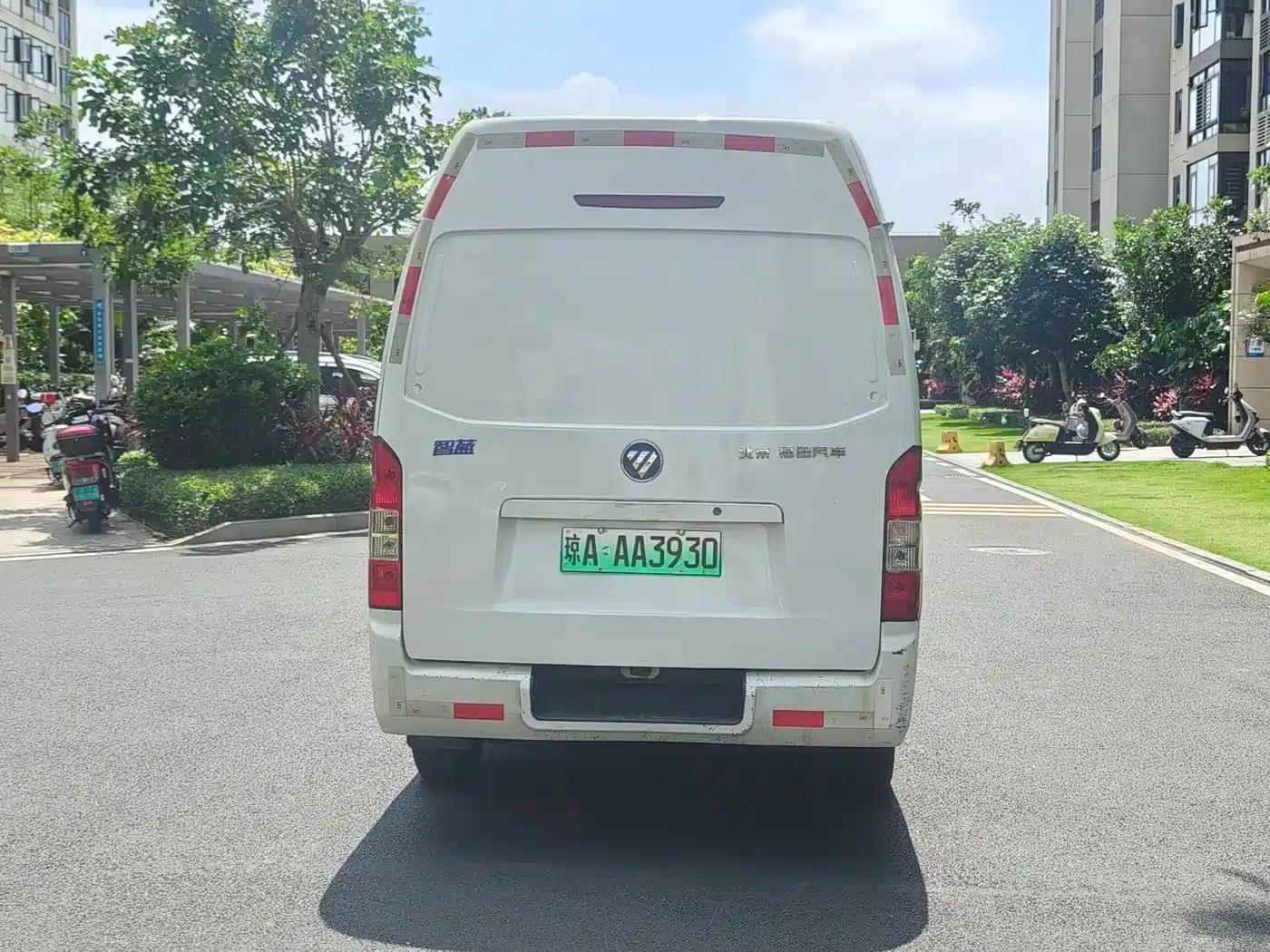 Fengjing Zhilan G7 New Energy 2022 Model, Long Wheelbase High Roof 2-Seat Van with CATL 50.23kWh — миниатюра 7