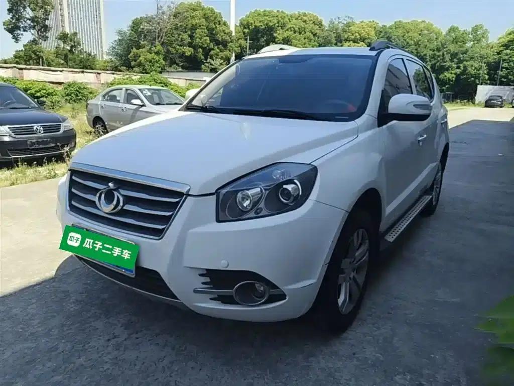 Geely GX7 2015 Classic Edition 1.8L Manual E-commerce Exclusive Model (National IV Emission Standard) — миниатюра 2