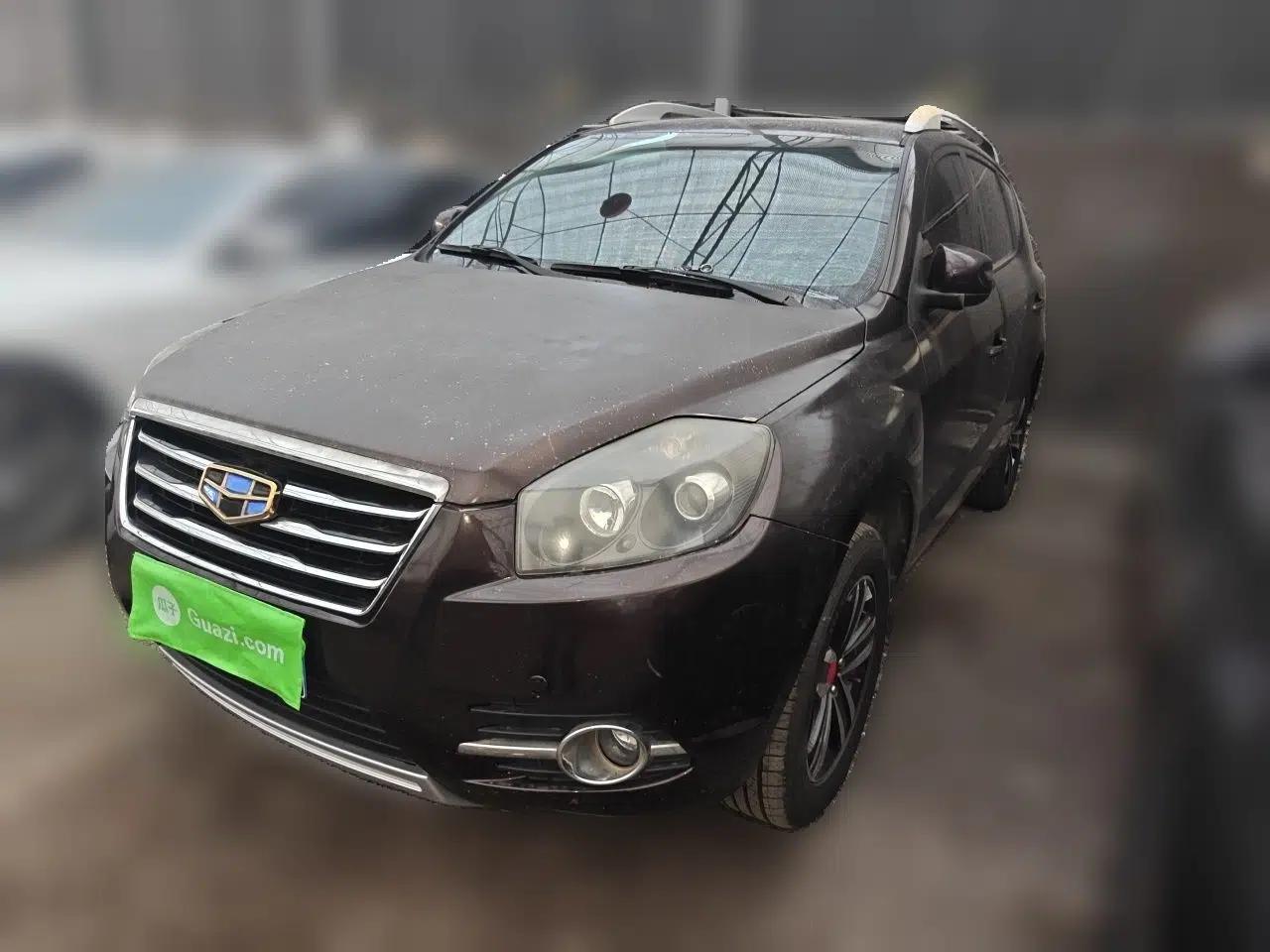 Geely Auto GX7 2015 Classic Edition 1.8L Manual Elite Model China V Standard — миниатюра 1
