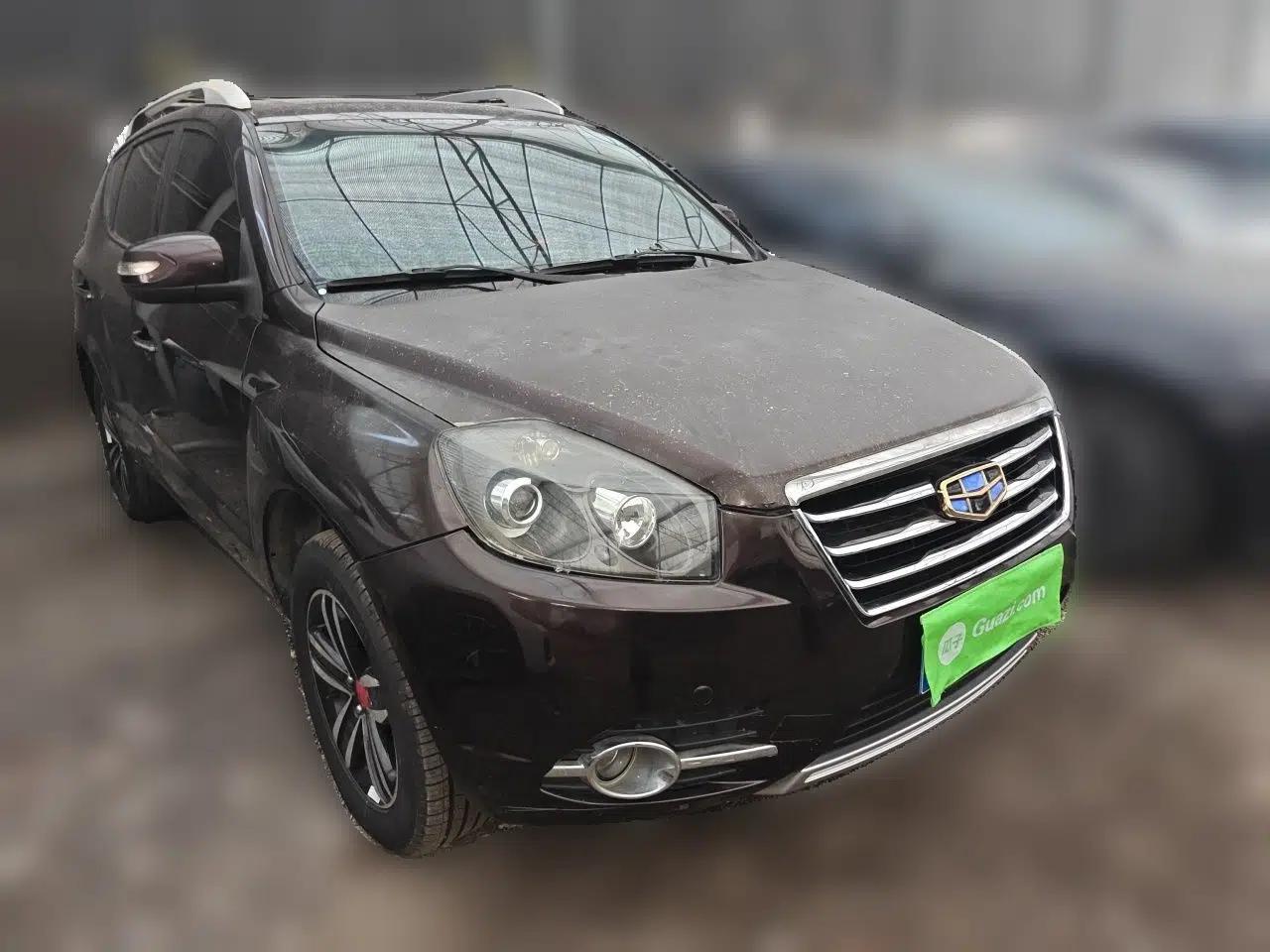 Geely Auto GX7 2015 Classic Edition 1.8L Manual Elite Model China V Standard — миниатюра 3