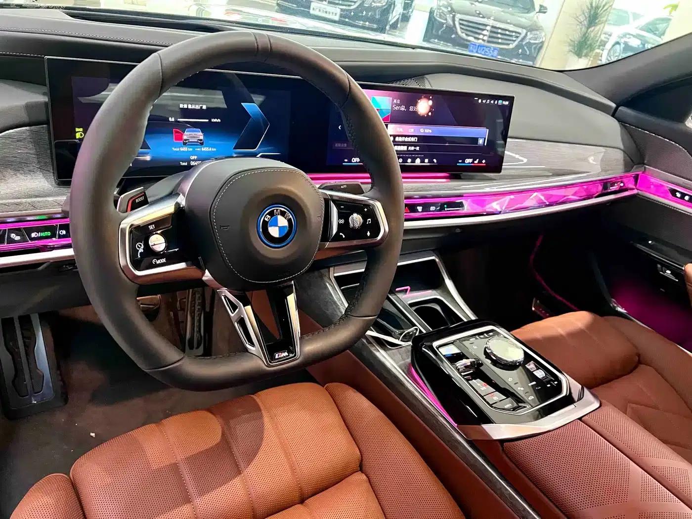 BMW i7 2023 eDrive50L M Sport Package — миниатюра 5