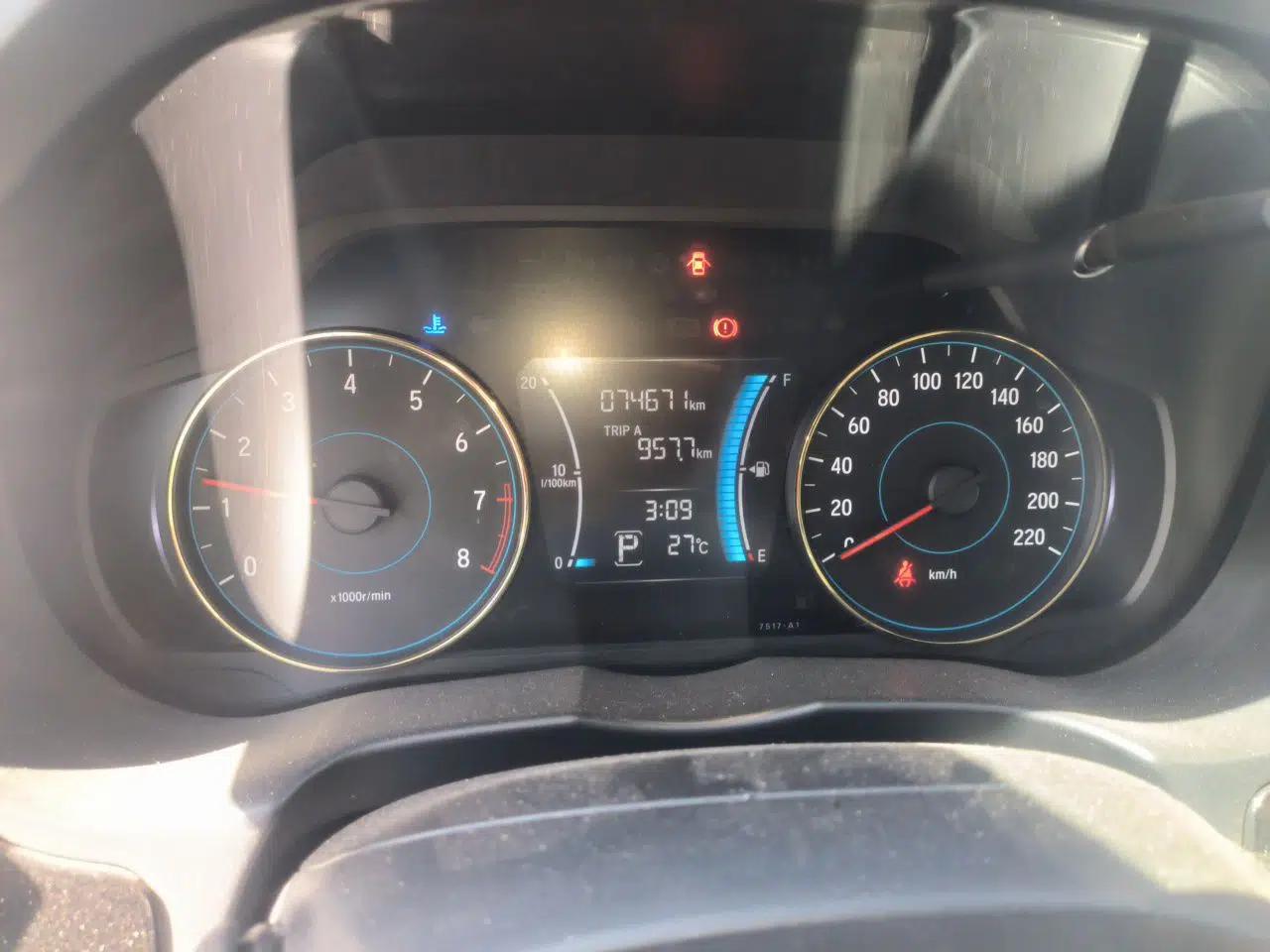 Honda Gienia 2017 1.5L CVT Comfort Version — миниатюра 13
