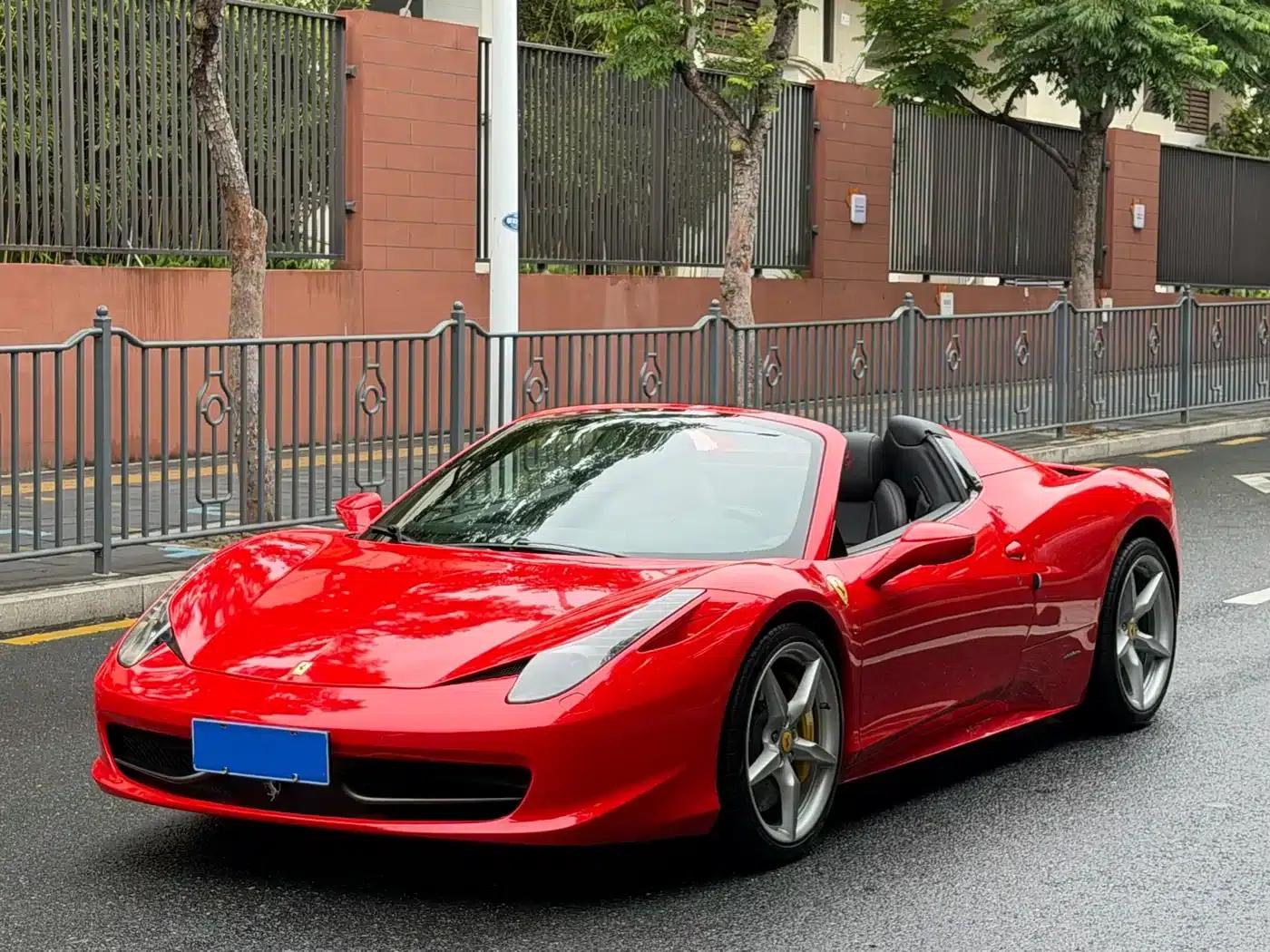 Ferrari 458 2013 4.5L Spider — миниатюра 1